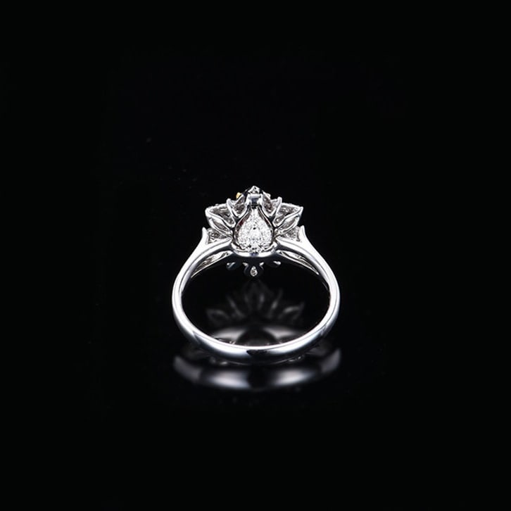 14k Gold 0.94 Ctw Natural Ruby & Diamond Ring/pendant( Without Chain ) - 6