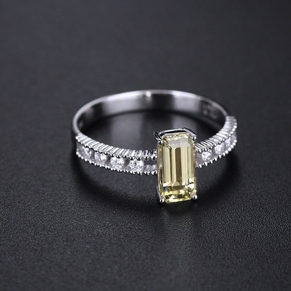 14k Gold 1.22 Ctw Natural Chrysoberyl & Diamond Ring - 4