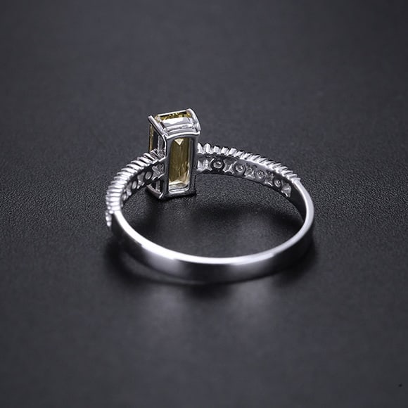 14k Gold 1.22 Ctw Natural Chrysoberyl & Diamond Ring - 5