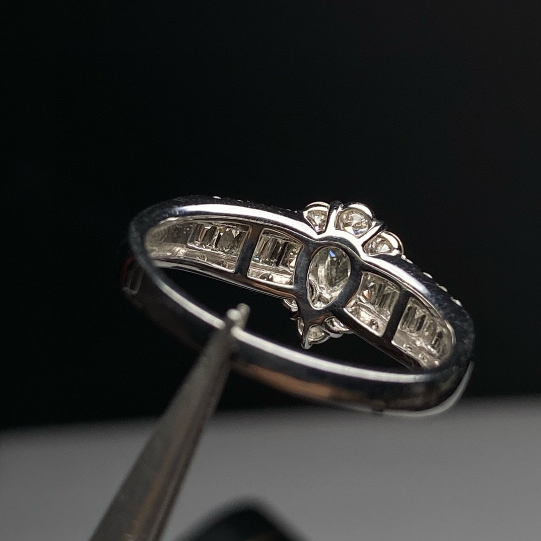 14k Gold 1.00 Ctw Natural H Diamond Ring - 6