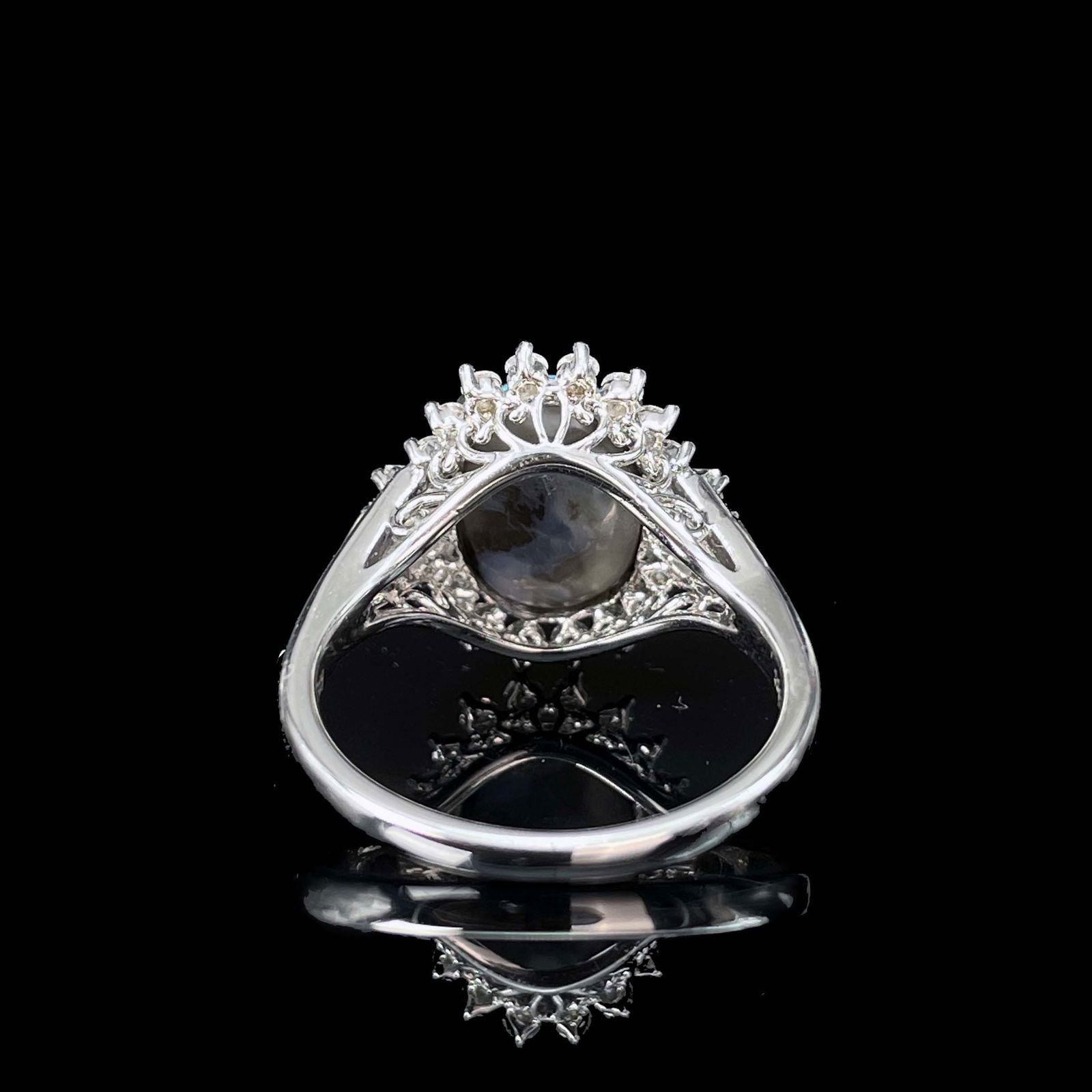 14k Gold 2.92 Ctw Natural Opal & Diamond Ring - 5