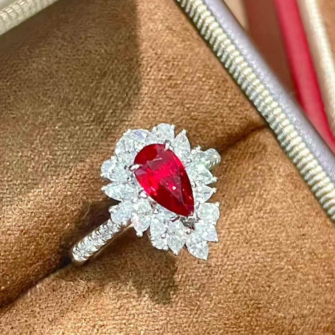 14k Gold 1.86 Ctw Natural Ruby & Diamond Ring - 3