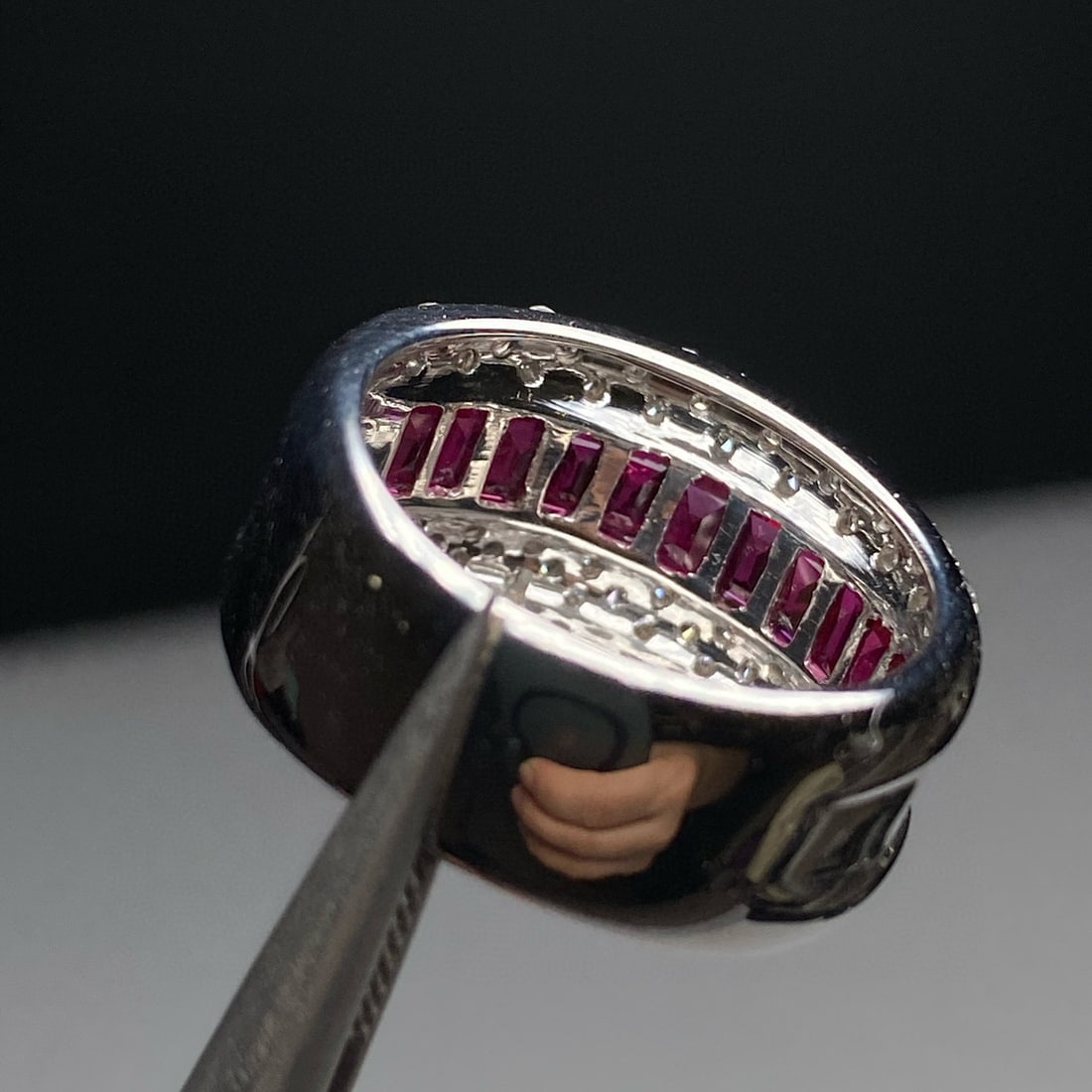 14k Gold 2.46 Ctw Natural Ruby & Diamond Ring - 6