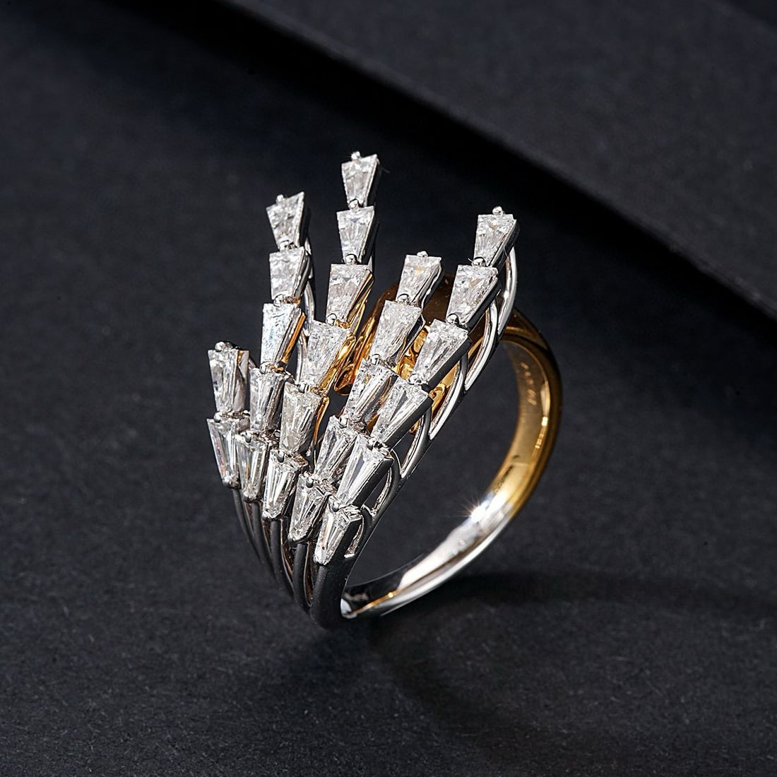 14k Gold 1.32 Ct Natural H Diamond Ring (1 of 5)