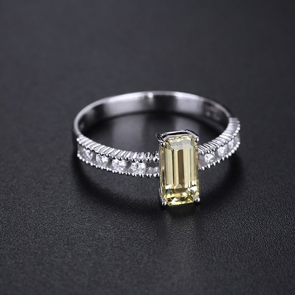 14k Gold 1.09 Ct Natural Chrysoberyl & Diamond Ring - 4