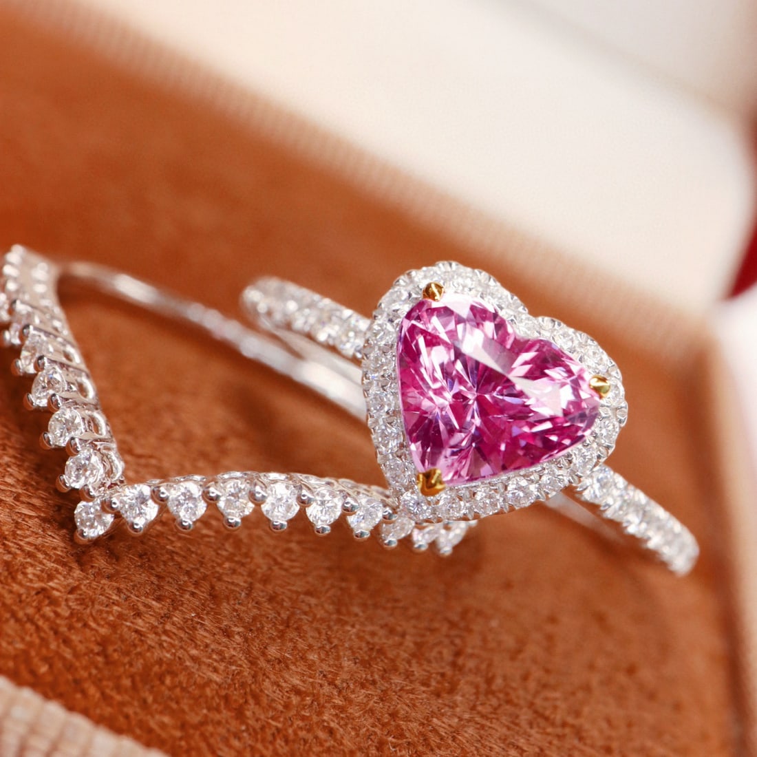 14k Gold 1.67 Ctw Natural Sapphire & Diamond Ring - 5