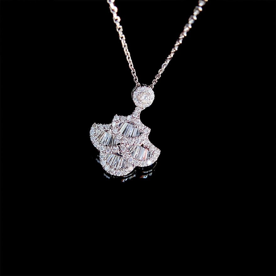 14k Gold 0.55 Ct Natural H Diamond Pendant( Without Chain ): Ref:231132055 // gold content:14k gold // main gemstone:diamond // shape:multiple // carat weight:0. 55ct // clarity grade:vs-si // color:h // treatment:natural // Condition: NewLow Estimate: