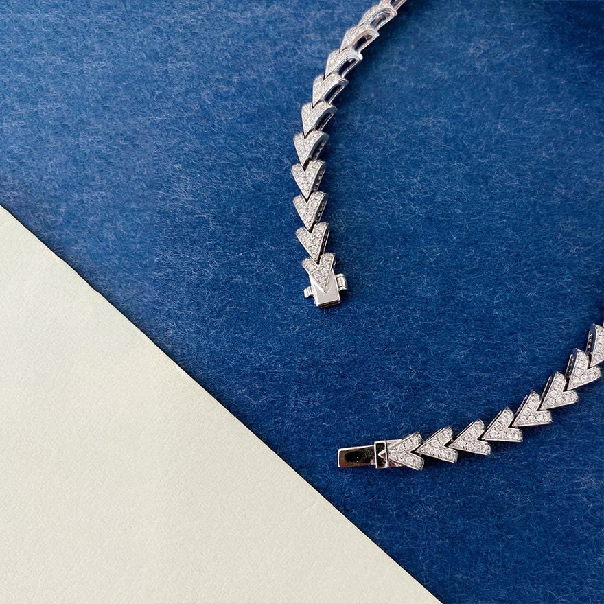 14k Gold 2.10 Ctw Natural Yellow Diamond & Diamond Bracelet - 4