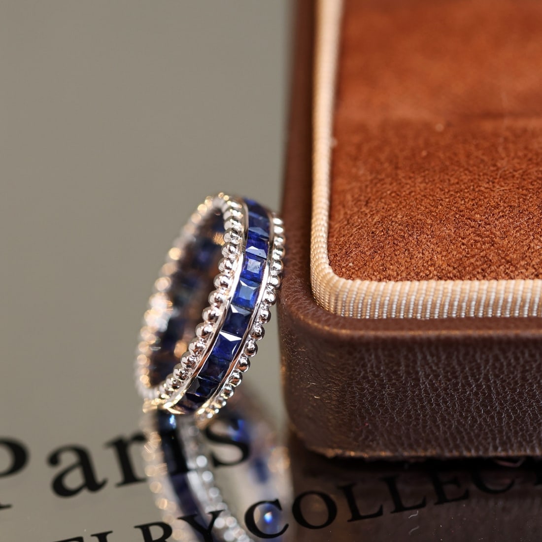 14k Gold 2.85 Ct Natural Sapphire Ring - 2