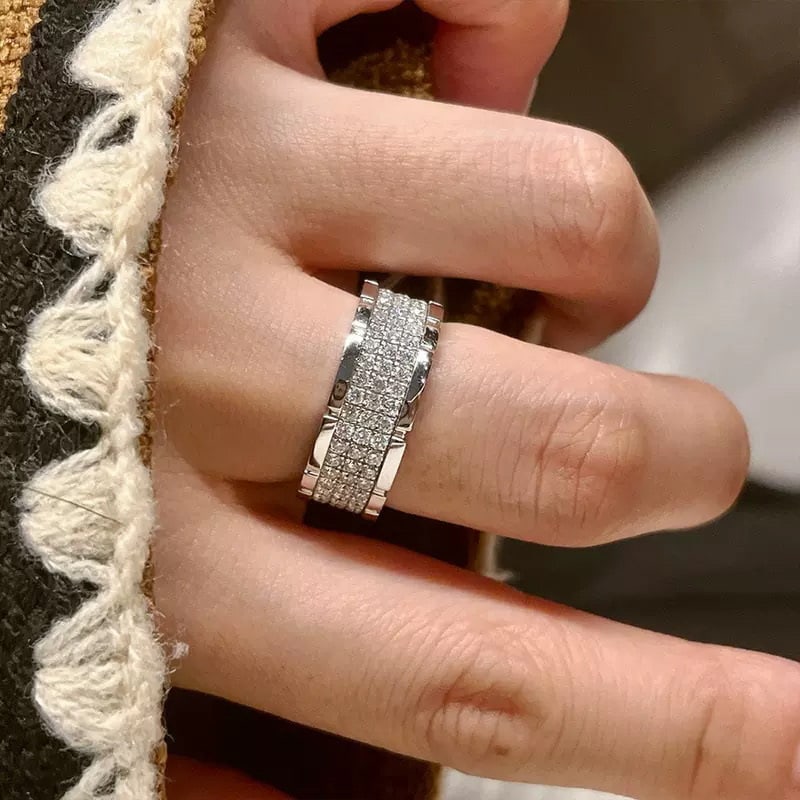 14k Gold 1.4 Ct Natural H Diamond Ring - 2