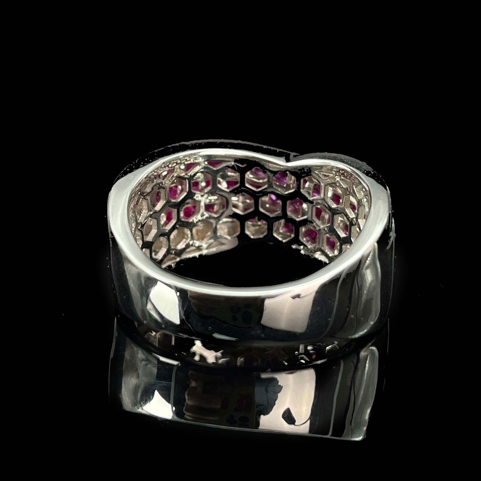 14k Gold 2.25 Ctw Natural Ruby & Diamond Ring - 5