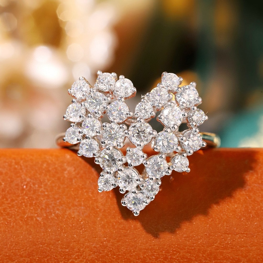 14k Gold 1.62 Ct Natural H Diamond Ring (1 of 9)