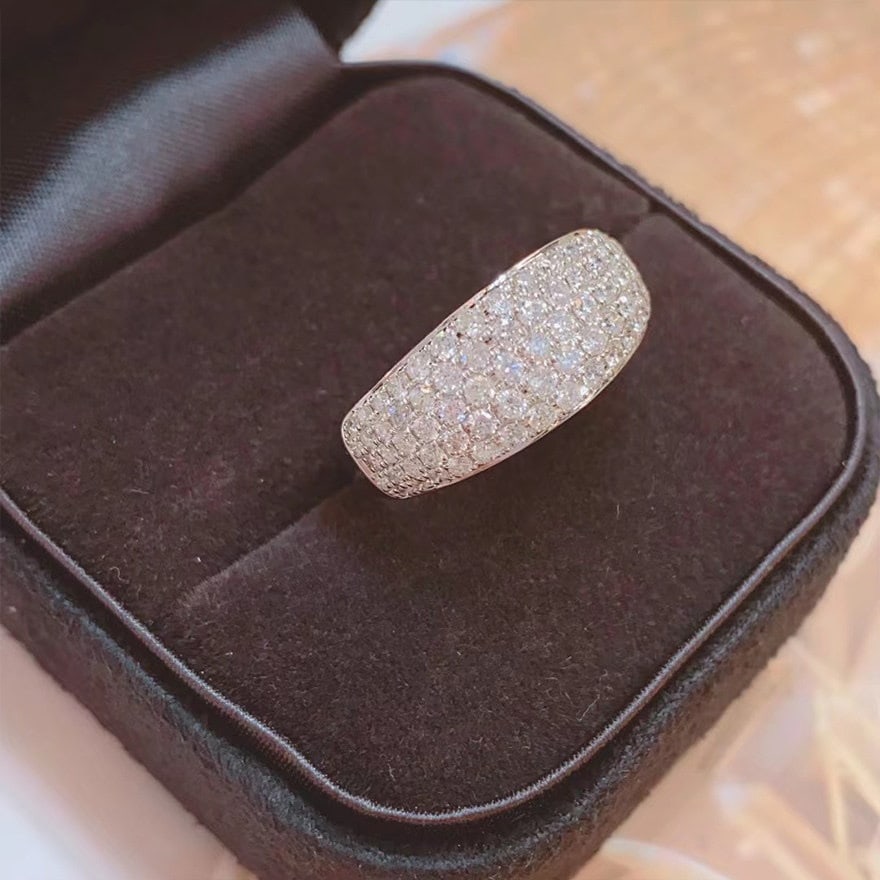 14k Gold 1 Ct Natural H Diamond Ring - 3