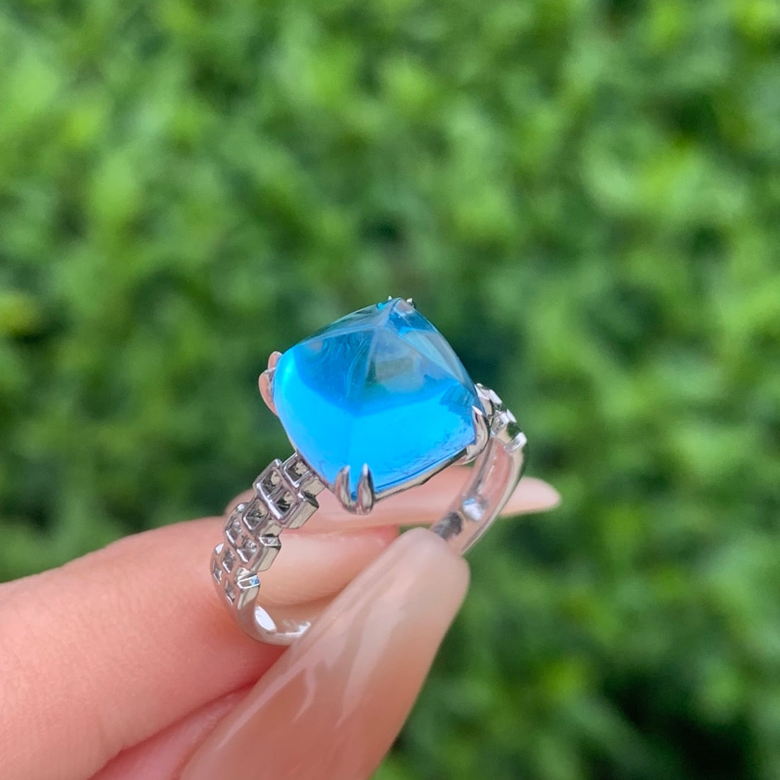 14k Gold 6.2 Ct Natural Topaz Ring - 3