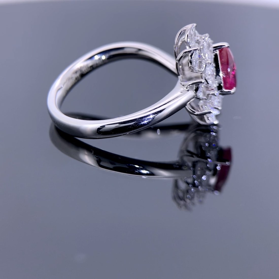 14k Gold 1.78 Ctw Natural Ruby & Diamond Ring - 5