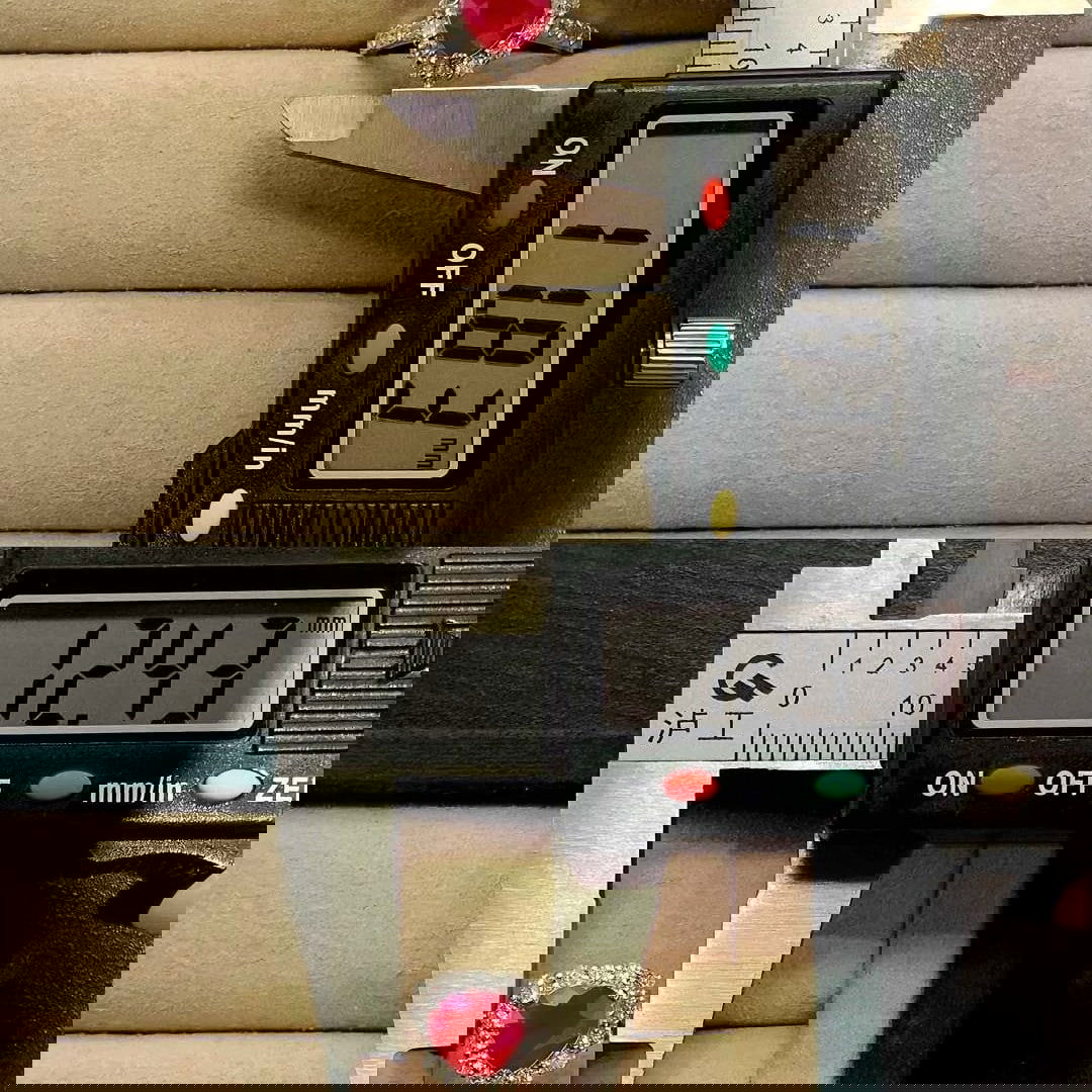 14k Gold 2.92 Ctw Natural Ruby & Diamond Ring - 6