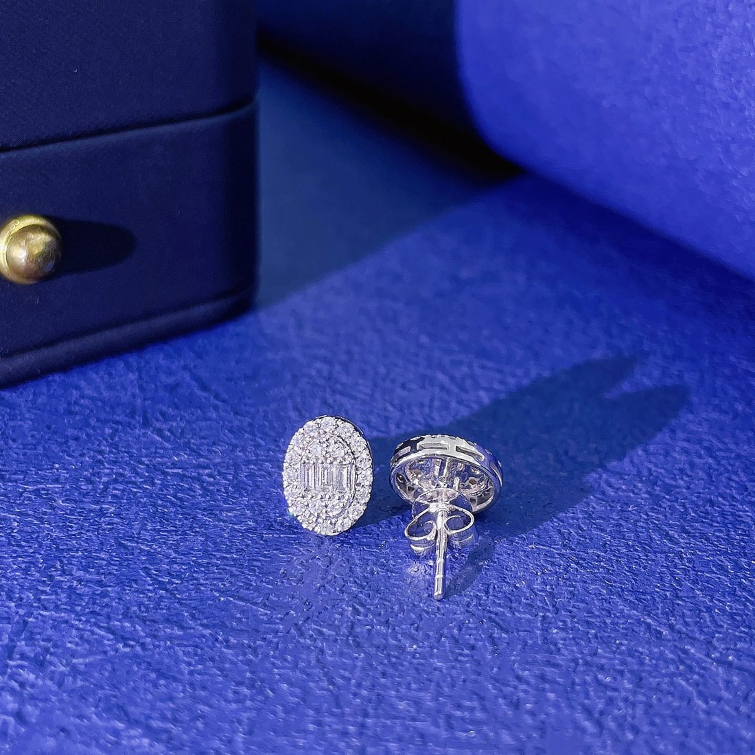 14k Gold 0.30 Ctw Natural H Diamond Earrings - 3