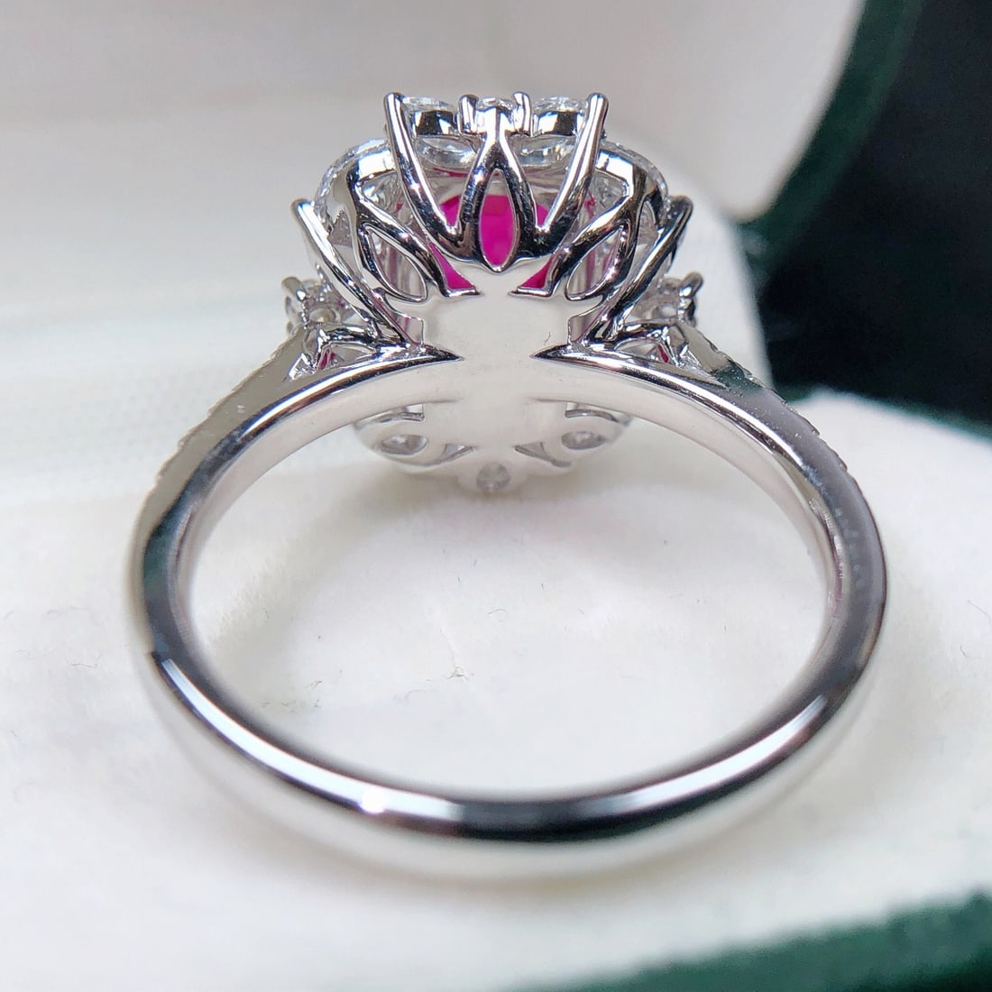 14k Gold 1.98 Ctw Natural Ruby & Diamond Ring - 6