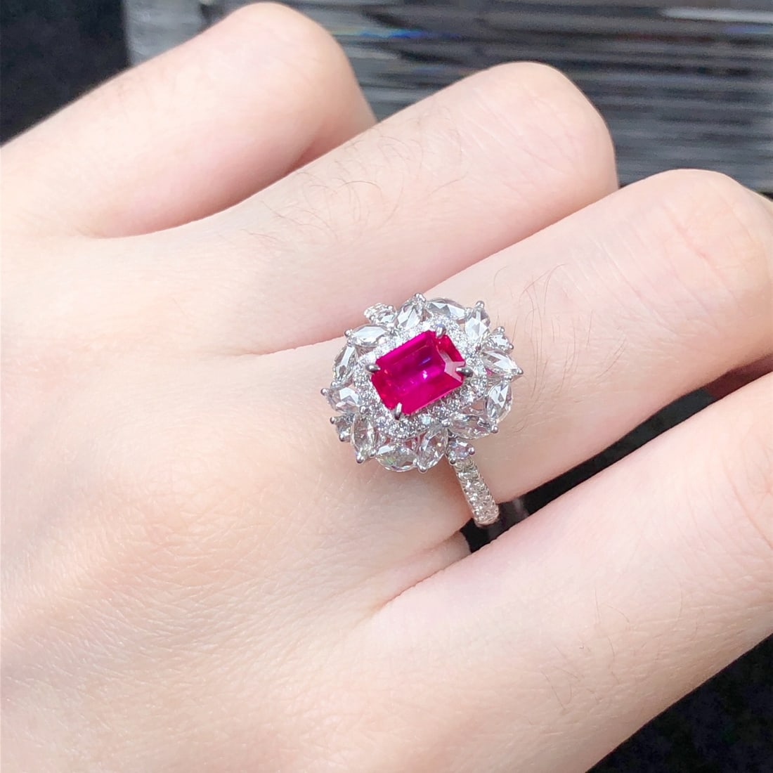 14k Gold 1.98 Ctw Natural Ruby & Diamond Ring - 8