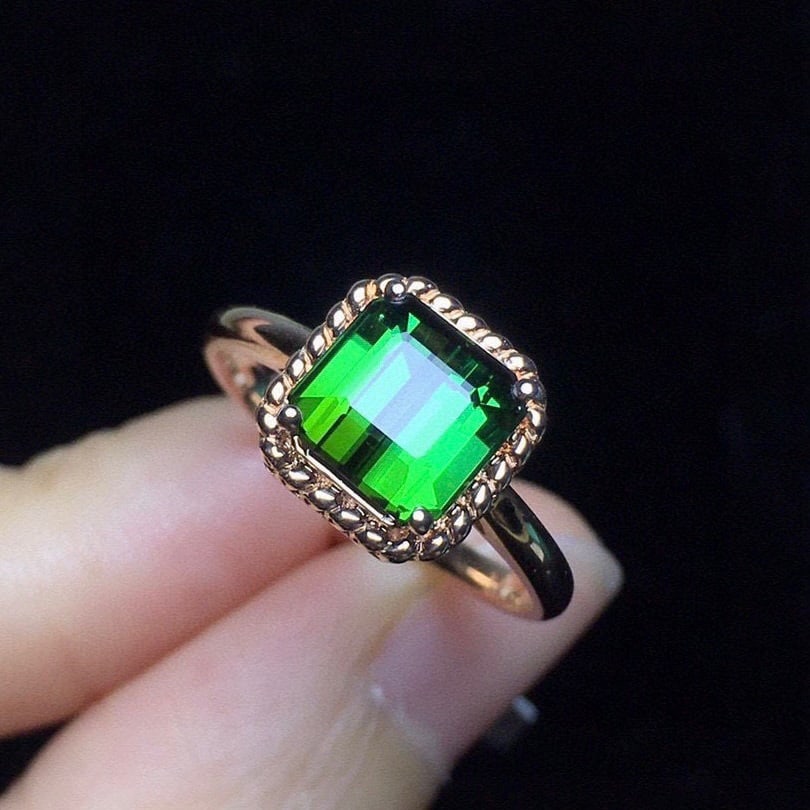 14k Gold 2.45 Ct Natural Tourmaline Ring - 2