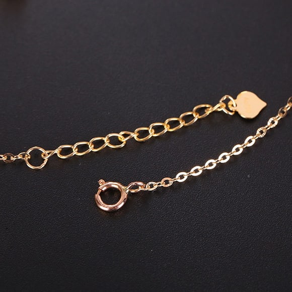 14k Gold 1.2 Ctw Natural Spinel & Diamond Bracelet - 6