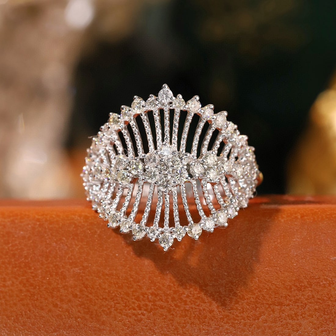 14k Gold 0.76 Ct Natural H Diamond Ring: Ref:230936110 // gold content:14k gold // ring size:7. 25us // // main gemstone:diamond // shape:round // carat weight:0. 76ct // clarity grade:vs-si // color:h // treatment:natural // cut grade:g