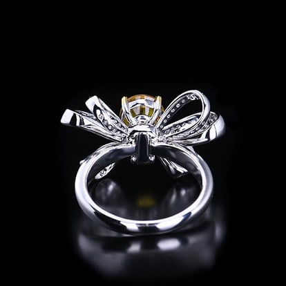 14k Gold 3.02 Ctw Natural Sapphire & Diamond Ring/pendant( Without Chain ) - 9