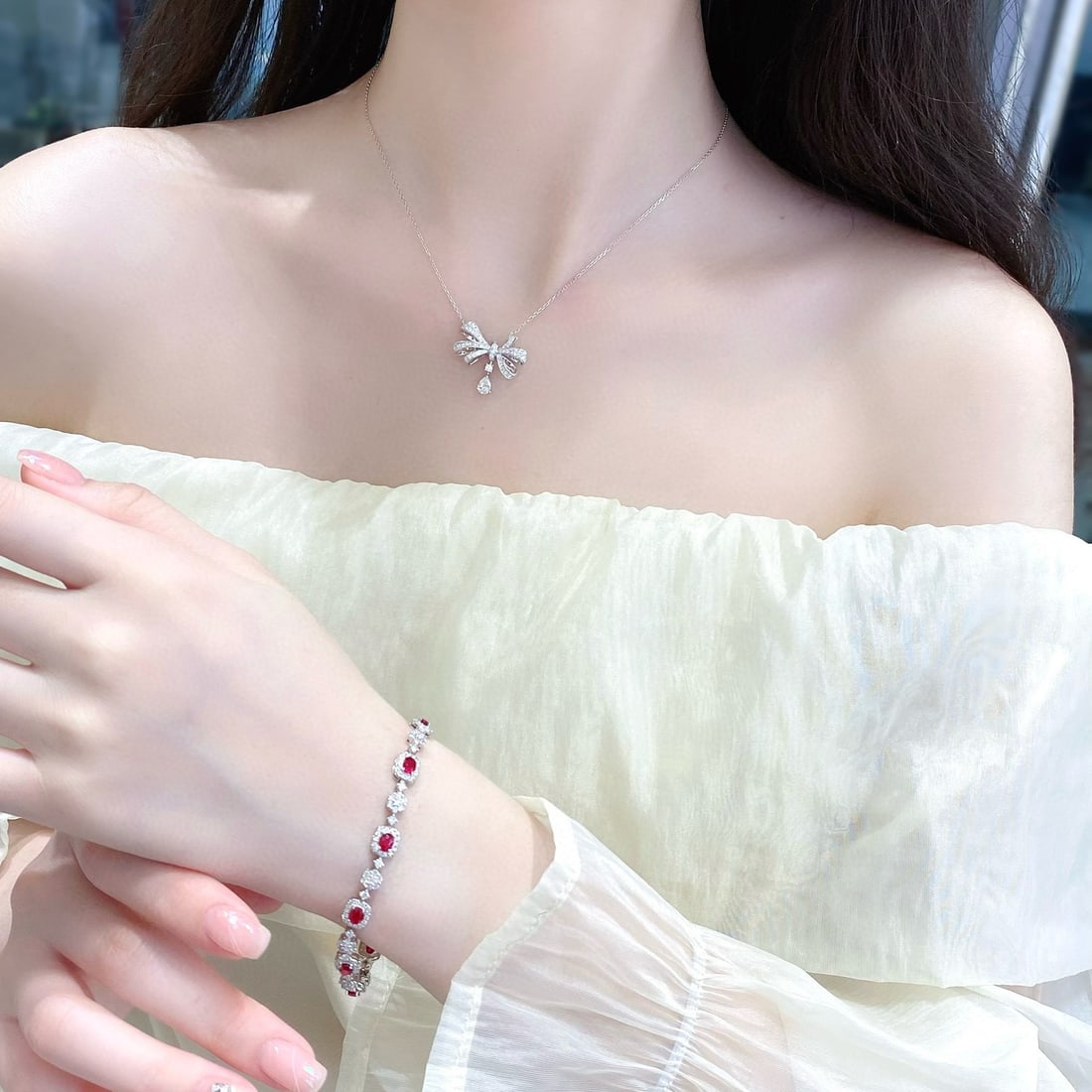 Gia Certified 14k Gold 0.79 Ctw Natural H Vvs2 Pear Diamond Necklace - 3