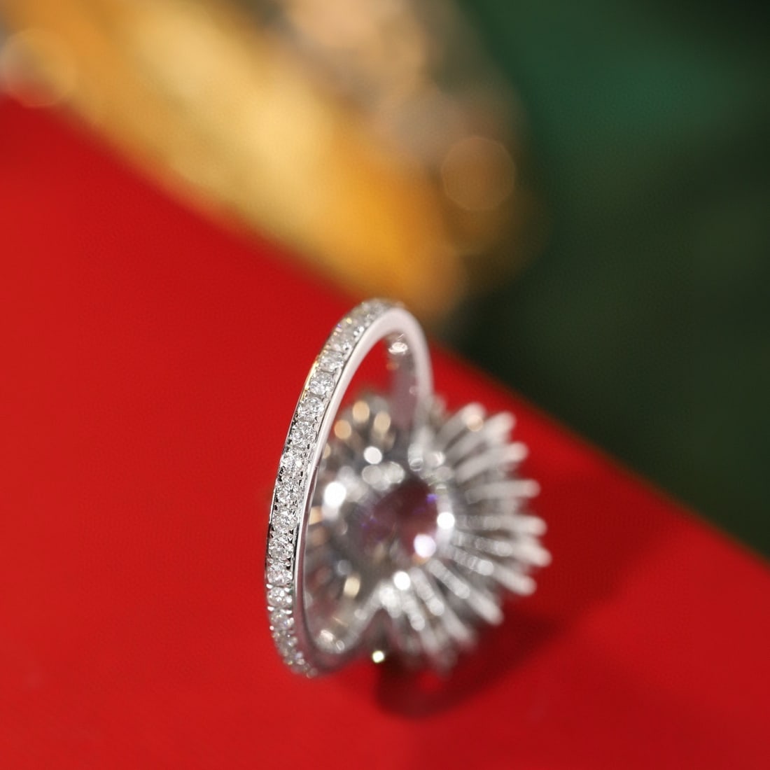 14k Gold 2.35 Ctw Natural Tanzanite & Diamond Ring - 4