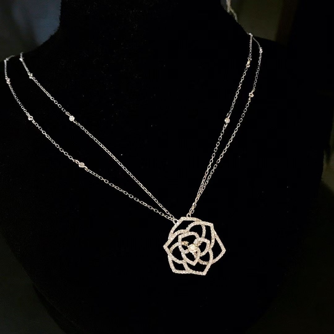 14k Gold 0.6 Ct Natural H Diamond Necklace: Ref:230940216 // gold content:14k gold // main gemstone:diamond // shape:round // carat weight:0. 6ct // clarity grade:vs-si // color:h // treatment:natural // cut grade:g // Condition: NewLow