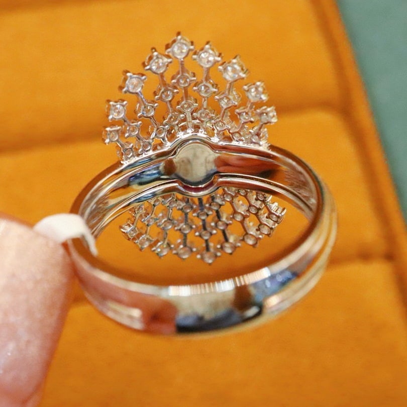 14k Gold 1.69 Ctw Natural Ruby & Diamond Ring - 7