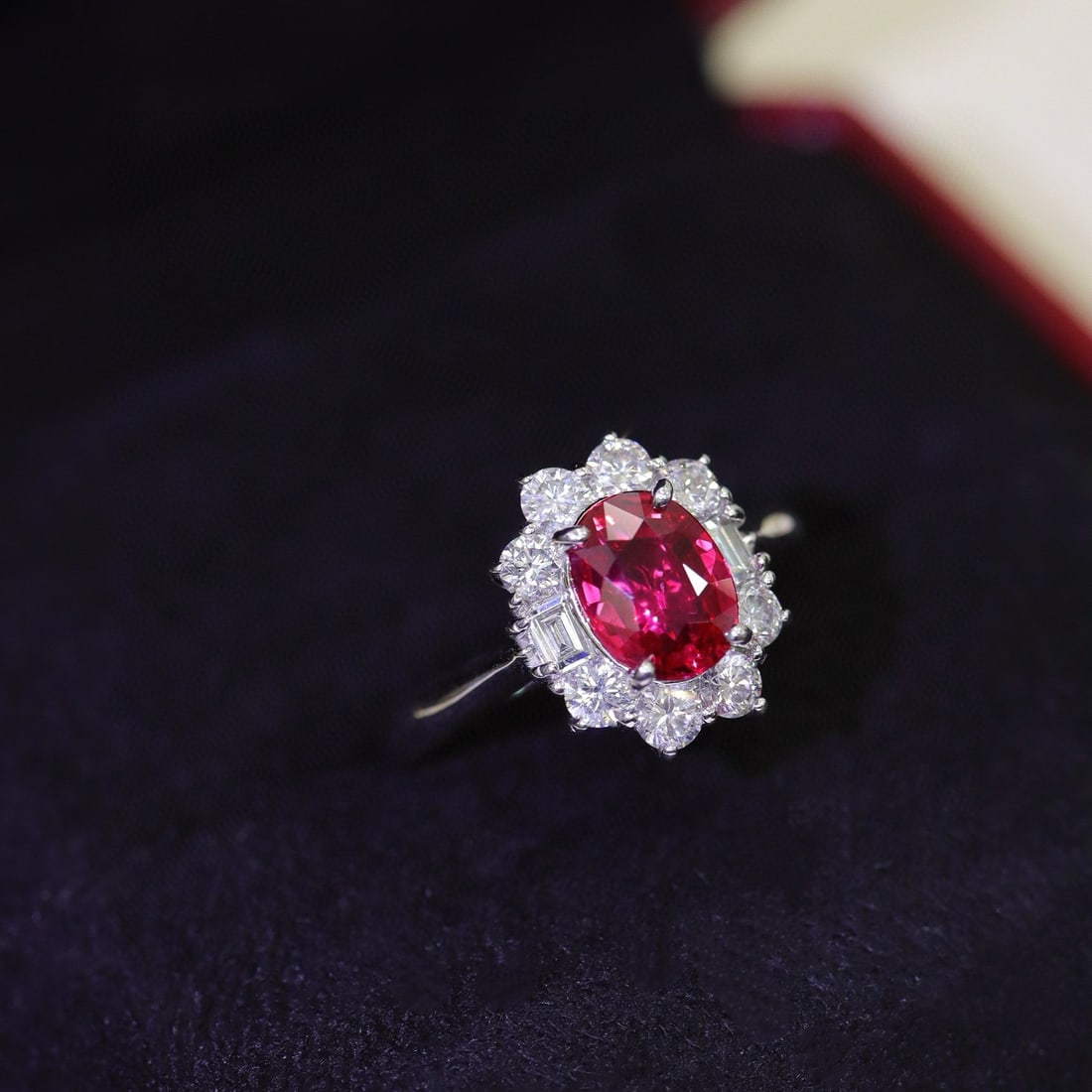 14k Gold 1.85 Ctw Natural Ruby & Diamond Ring - 5
