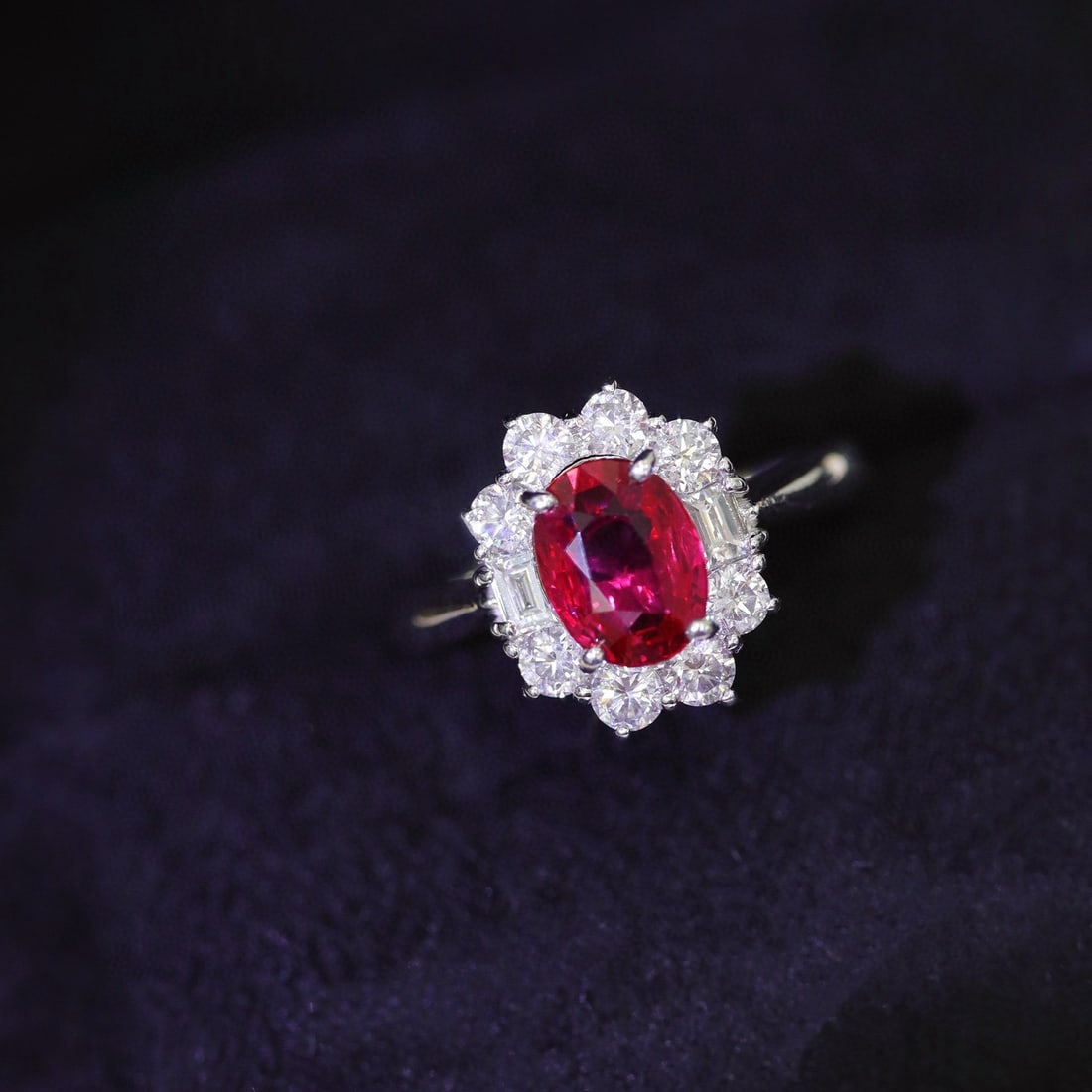 14k Gold 1.85 Ctw Natural Ruby & Diamond Ring - 6