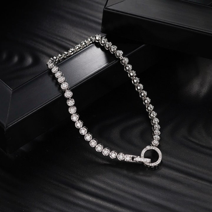 14k Gold 1.2 Ct Natural H Diamond Bracelet - 2