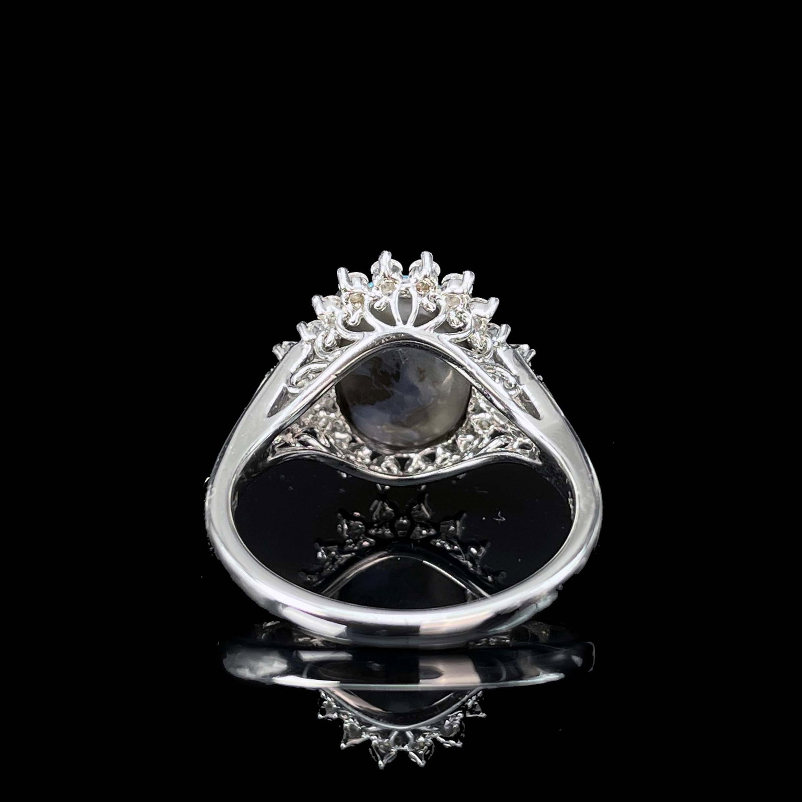 14k Gold 2.92 Ctw Natural Opal & Diamond Ring - 5