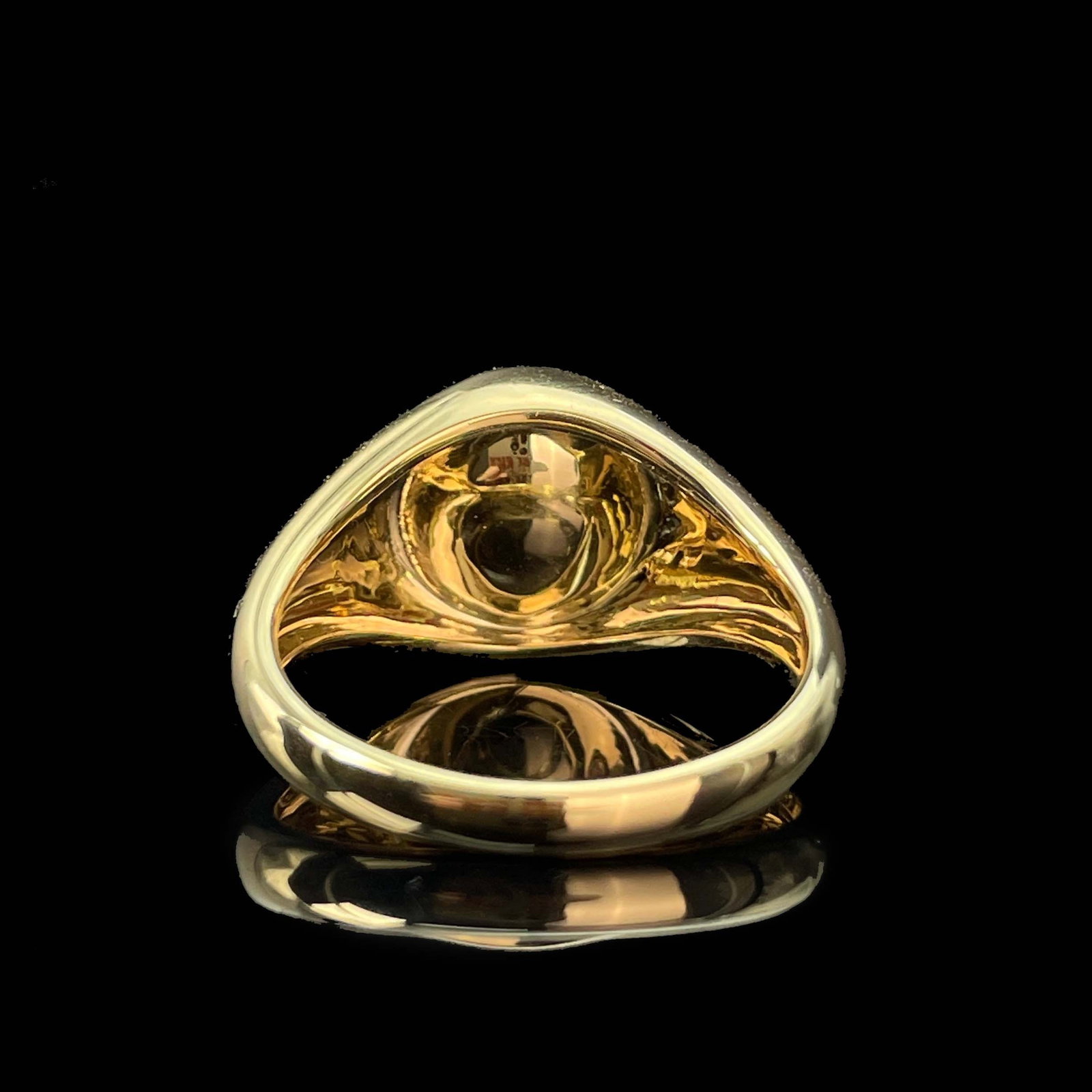 14k Gold 1.5 Ct Vivid Green Natural Emerald Ring - 6