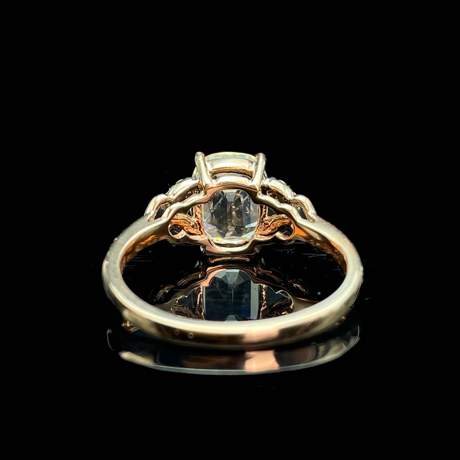 14k Gold 1.99 Ctw Natural Tourmaline & Diamond Ring - 5