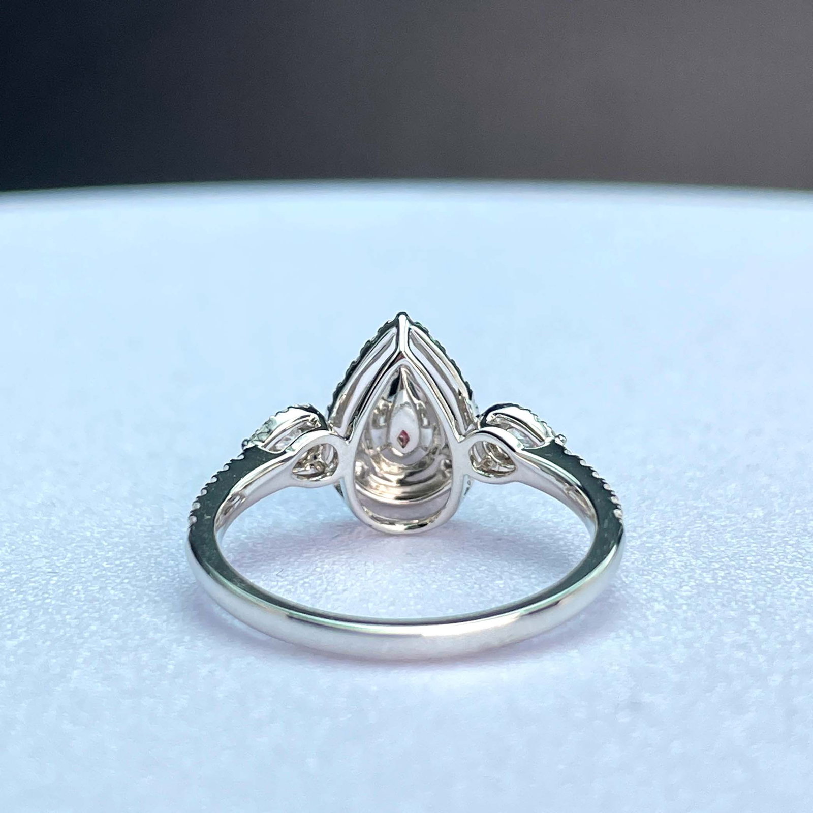 14k Gold 0.66 Ctw Natural Pink Diamond & Diamond Ring - 5