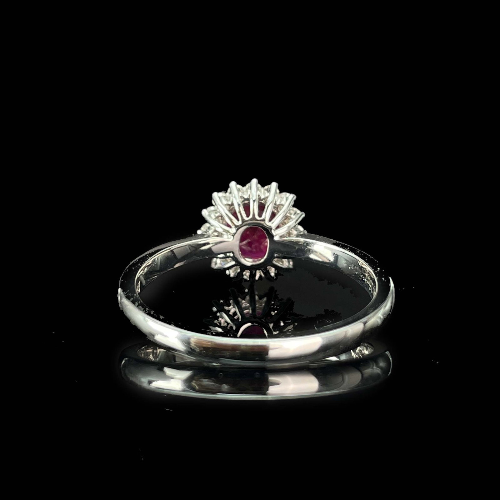 14k Gold 1.26 Ctw Natural Ruby & Diamond Ring - 2