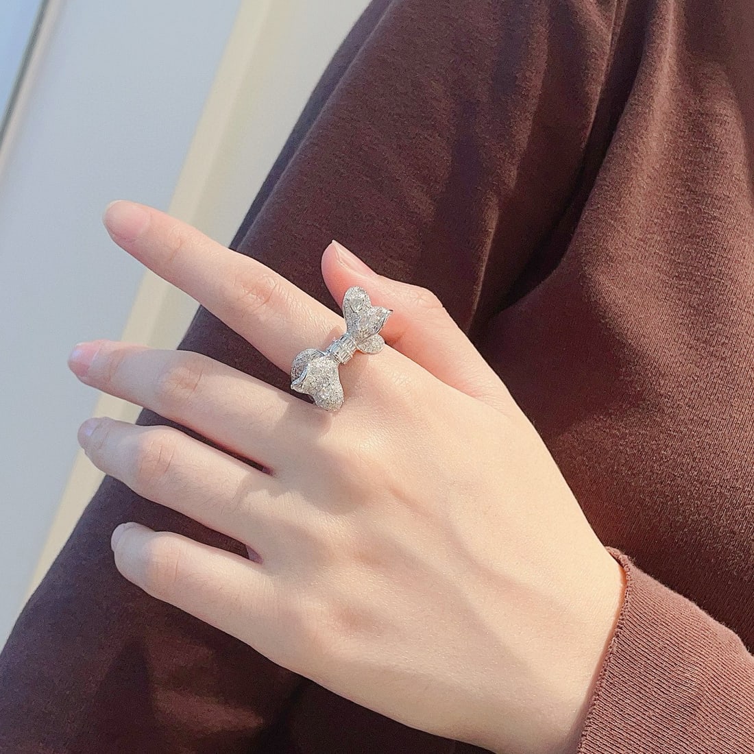 14k Gold 2.22 Ctw Natural H Diamond Ring - 3