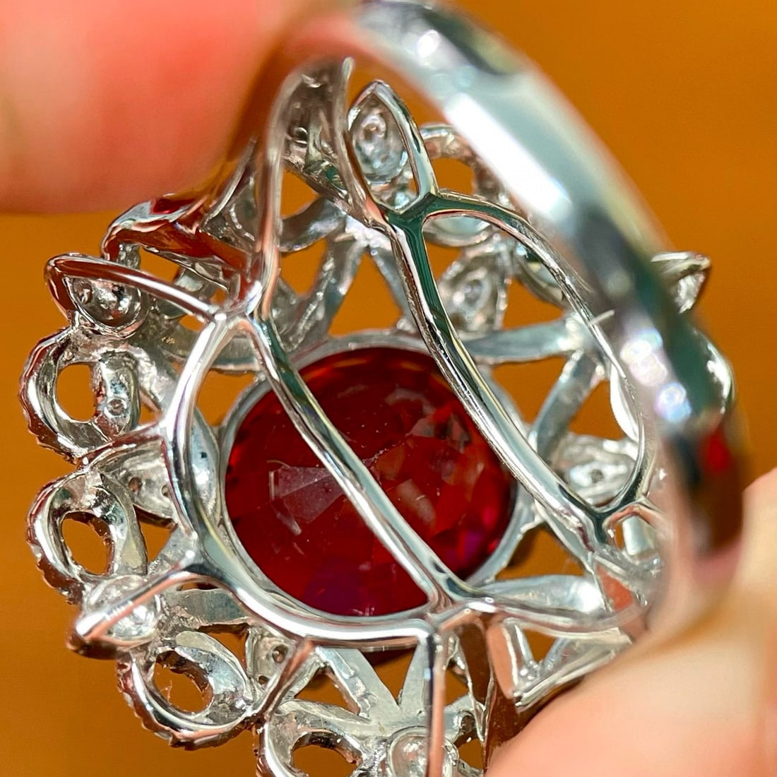 14k Gold 3.87 Ctw Natural Tourmaline & Diamond Ring - 4