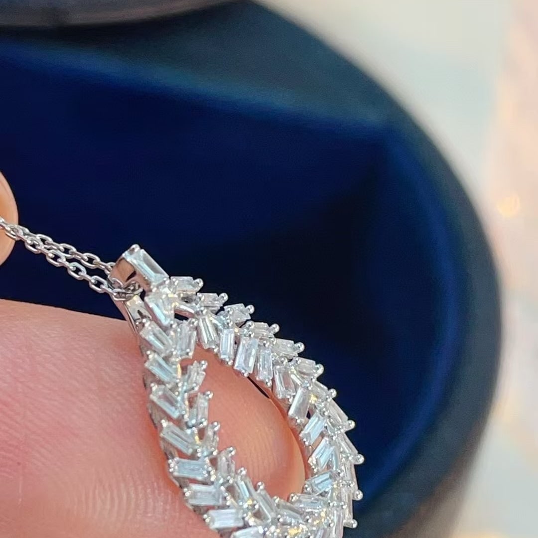 14k Gold 0.90 Ctw Natural H Diamond Jewelry Set - 4