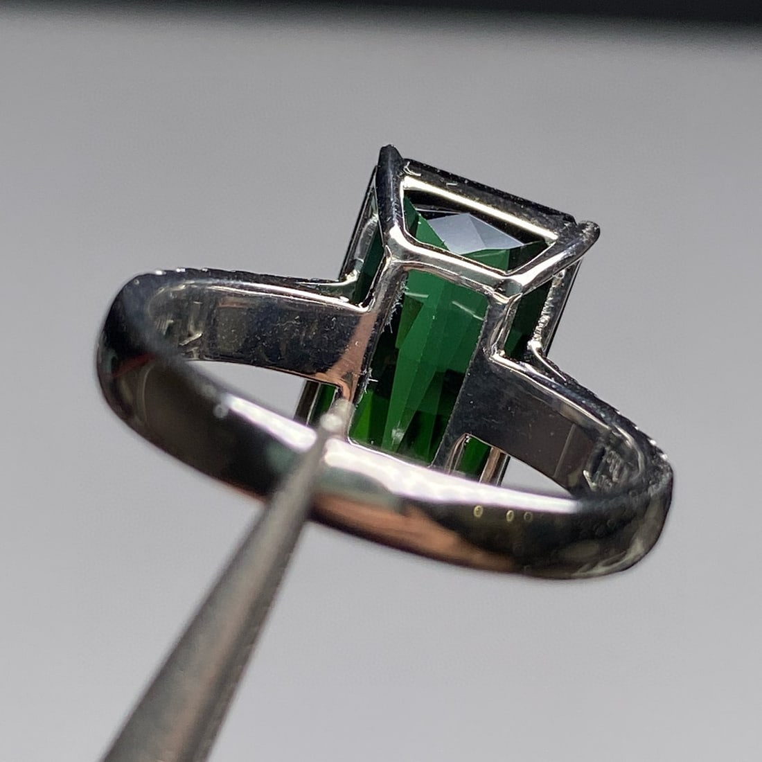 14k Gold 6.72 Ctw Natural Tourmaline & Diamond Ring - 6