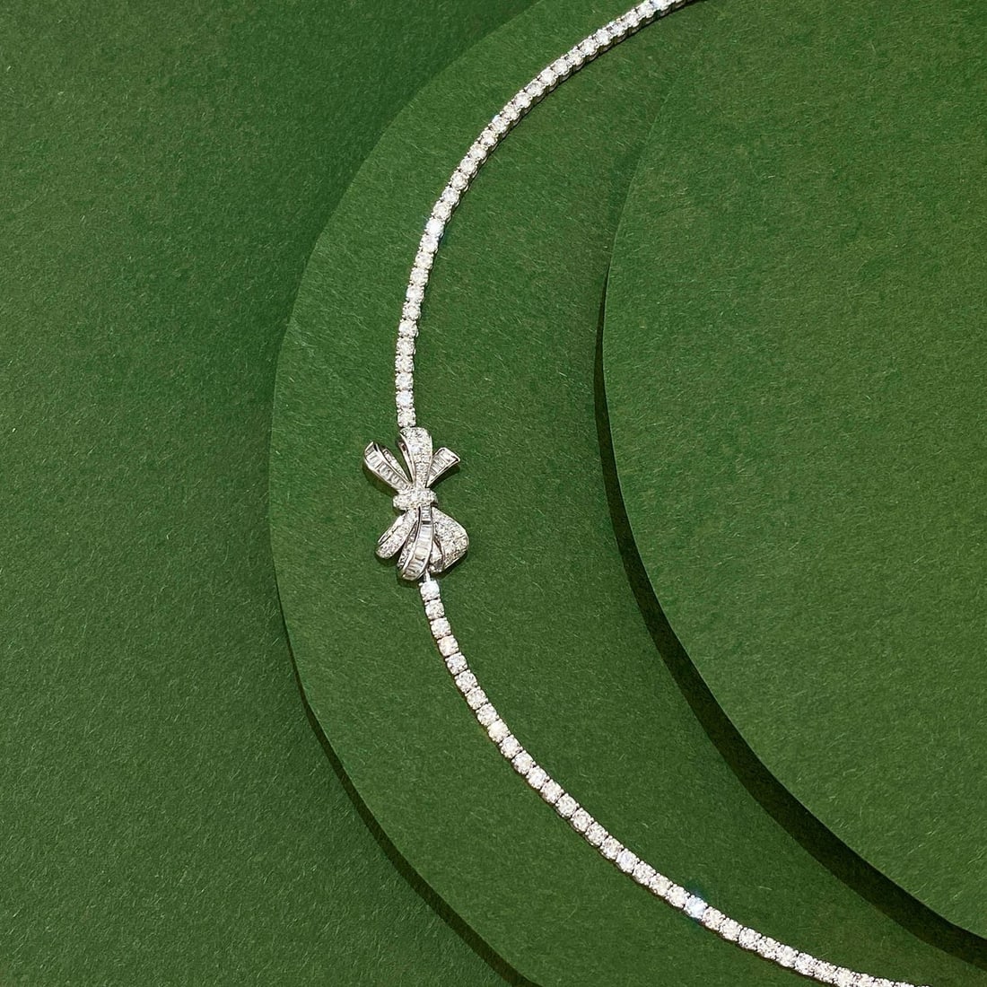 14k Gold 2.8 Ct Natural H Diamond Bracelet - 2