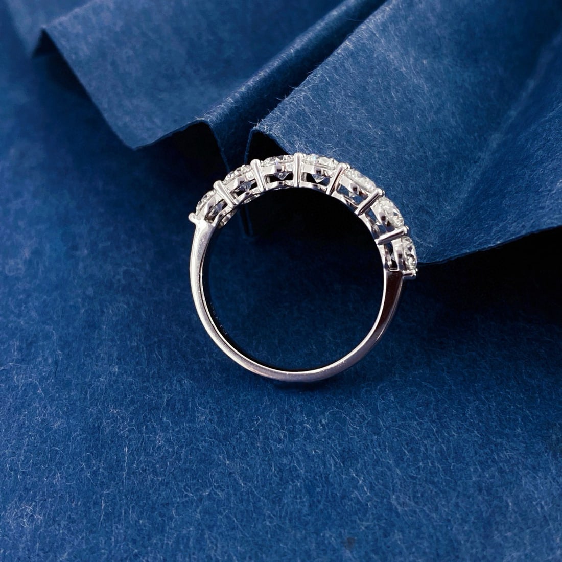 14k Gold 1.4 Ct Natural H Diamond Ring - 2