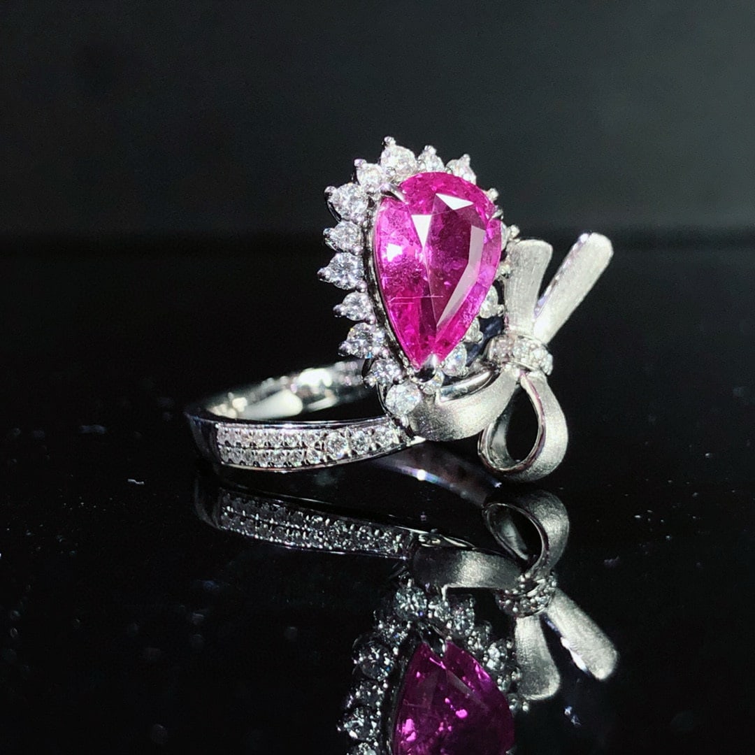 14k Gold 1.94 Ctw Natural Sapphire & Diamond Ring - 2