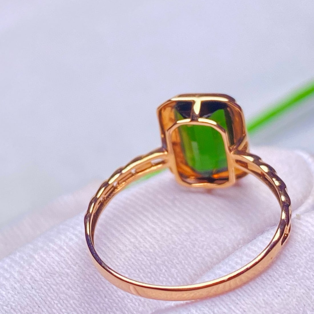 14k Gold 1.53 Ct Natural Tourmaline Ring - 5
