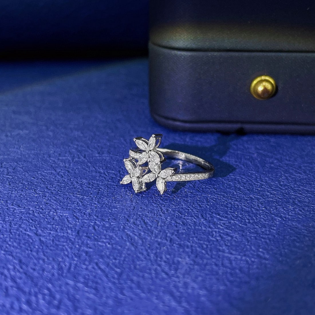 14k Gold 0.47 Ctw Natural H Diamond Ring - 2