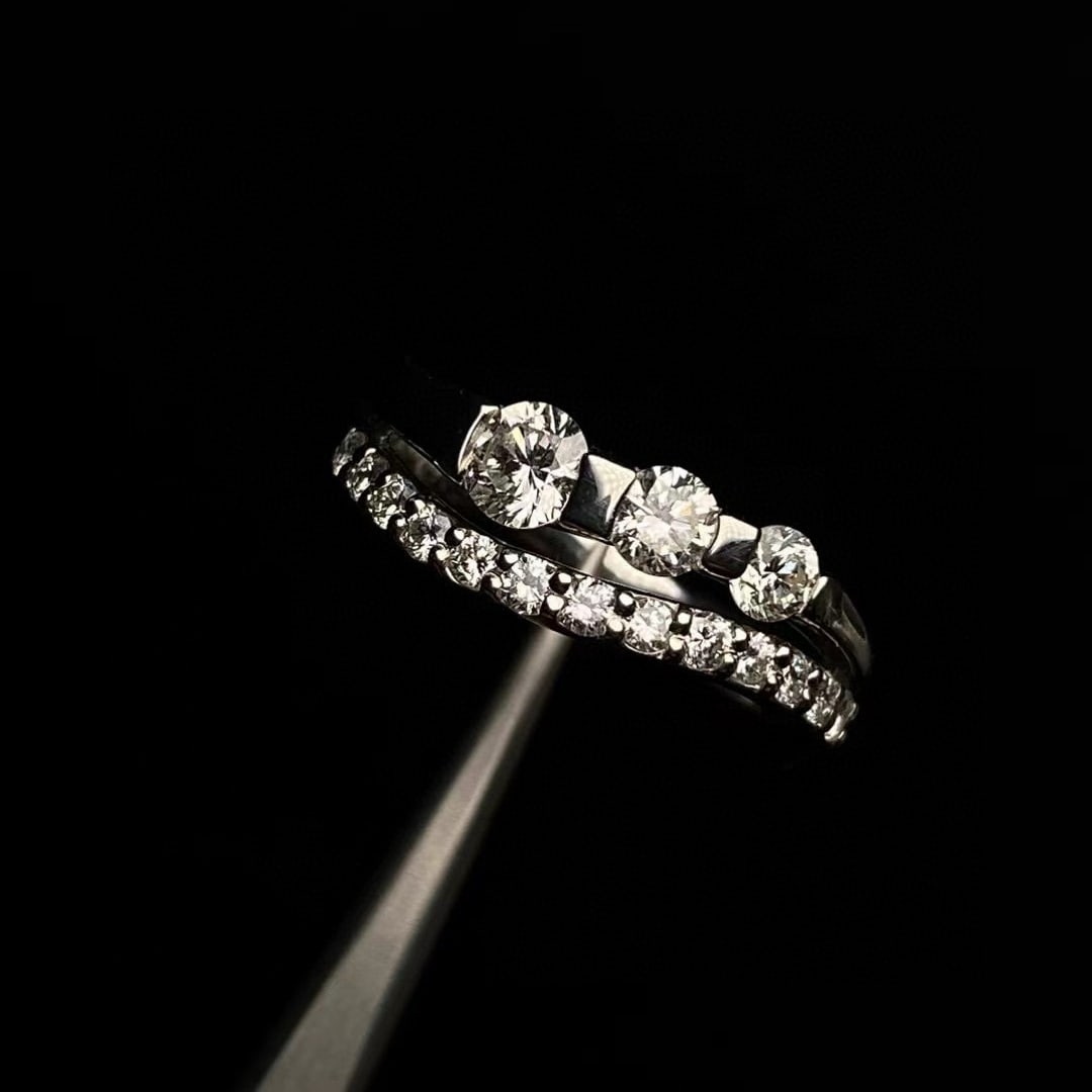 14k Gold 0.8 Ct Natural H Diamond Ring: Ref:230946423 // gold content:14k gold // ring size:7. 25us // // main gemstone:diamond // shape:round // carat weight:0. 8ct // clarity grade:vs-si // color:h // treatment:natural // cut grade:g //