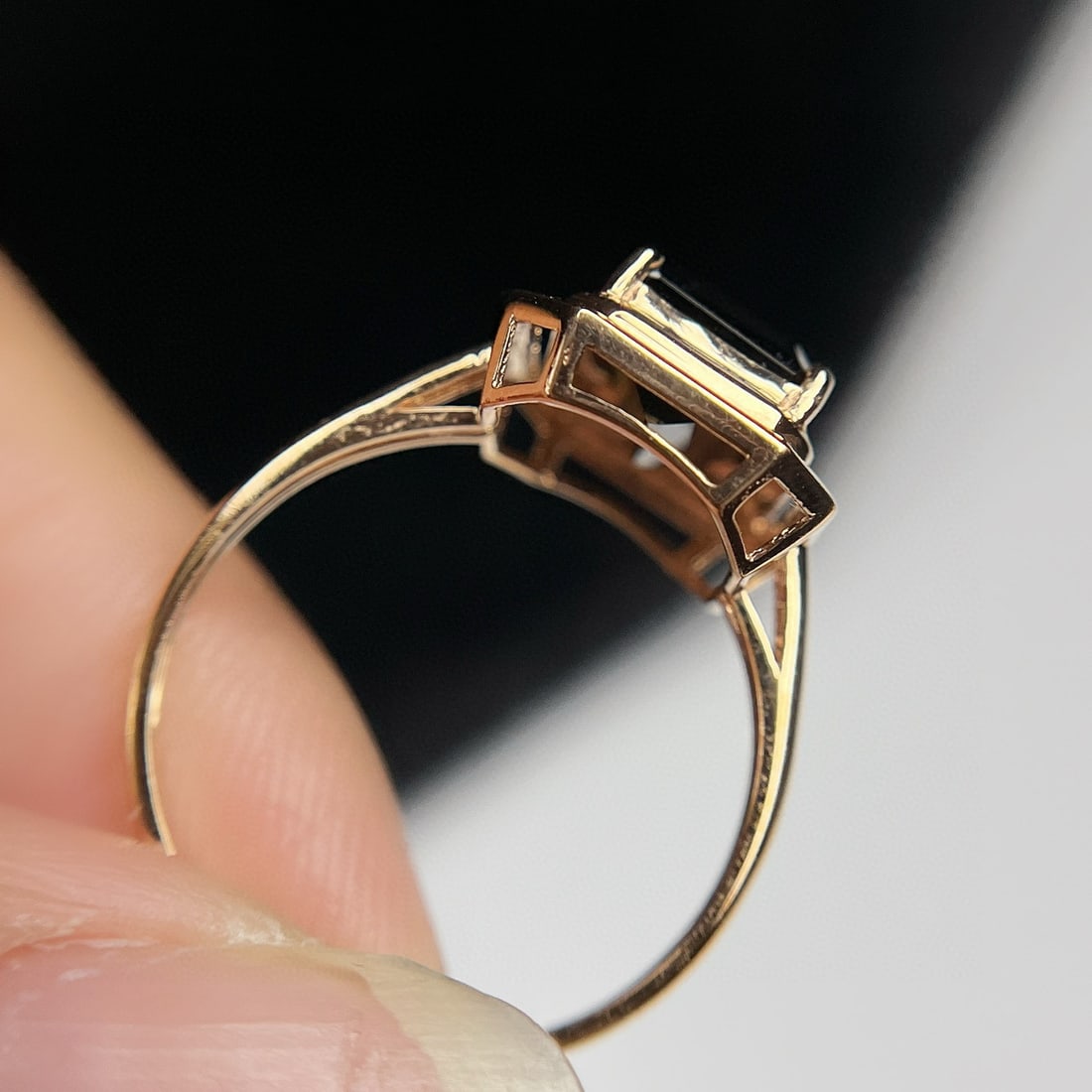 14k Gold 2.00 Ct Natural Tourmaline & Diamond Ring - 4